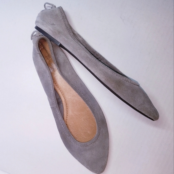 Frye | Grey Suede Pointed Toe, size 9.5‎ - Picture 1 of 5